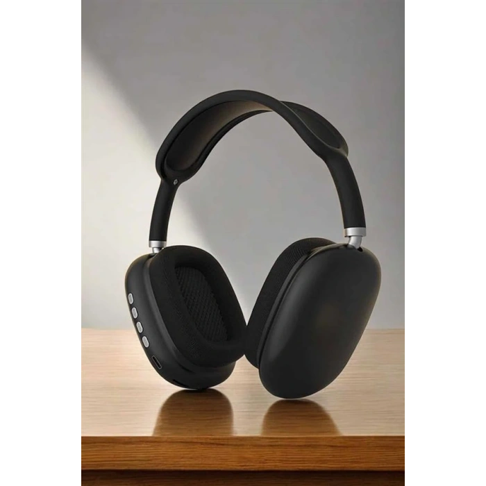 LitaeTrend P9 Plus Kulaklık Siyah Bluetooth Bağlantılı Kulak Üstü Kablosuz ANC Özelliği