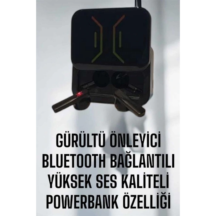 LitaeTrend Powerbankli Bluetooth Kulaklık Yüksek Ses Kaliteli Kablosuz