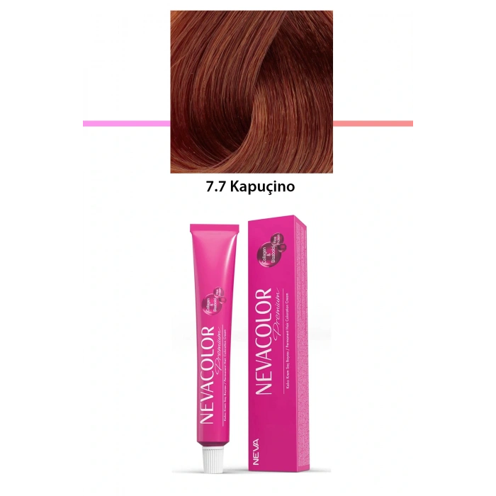 LitaeTrend Premium 7.7 Kapuçino - Kalıcı Krem Saç Boyası 50 g Tüp