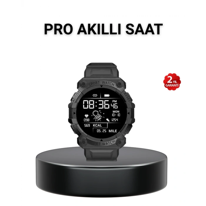 HERŞEYTREND Pro Akıllı Saat – Nabız, Uyku, Adımsayar, Bluetooth 5.0