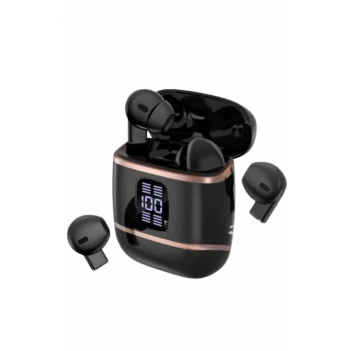 LitaeTrend Profesyonel Dijital Göstergeli Düşük Gecikme Bluetooth Kulaklık Çift Kulaklık