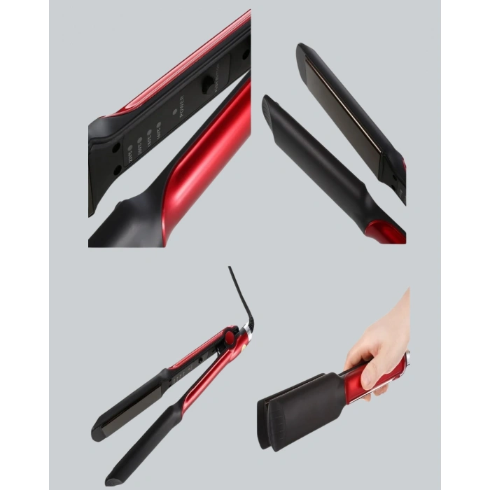 LitaeTrend Profesyonel Titanyum Saç Düzleştirici – Ayarlanabilir Isı ve Hızlı Isınma Özellikli