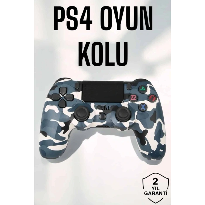 LitaeTrend PS4 Oyun Kolu Kamuflaj Desenli Joystick