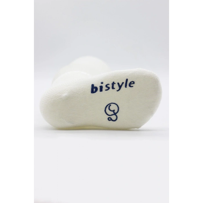 LitaeTrend Puanlı Kaymaz Penye Soket Çorap 3lü Bs10108 İndigo