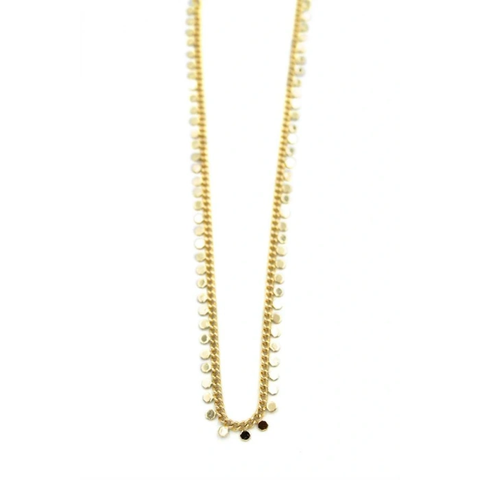 LitaeTrend Pullu Zincir Kolye - Altın