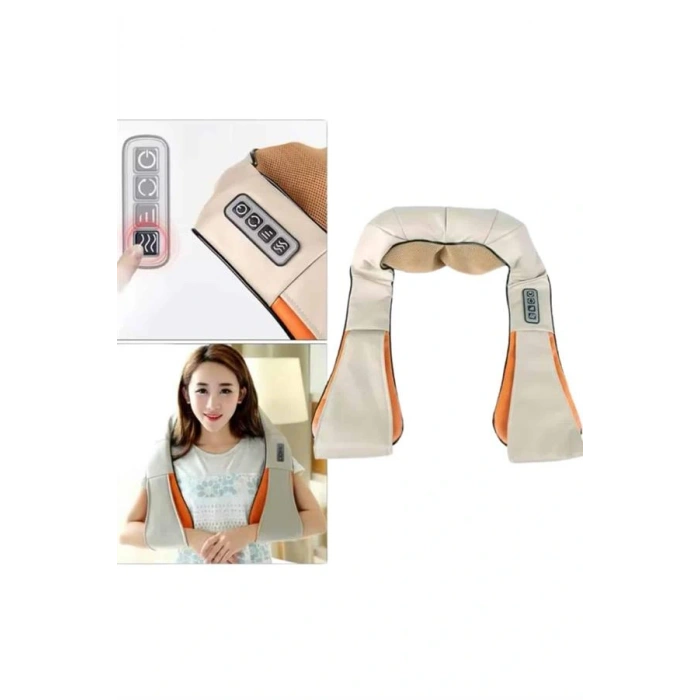 LitaeTrend Rahatlatıcı Ovmalı Isıtmalı Boyun Bel Omuz Sırt Masaj Aleti Ve Masaj Cihazı