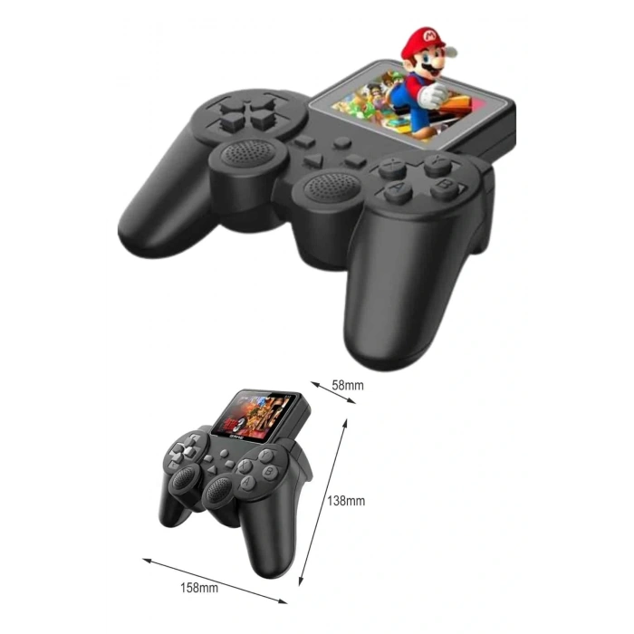 LitaeTrend S10 Gamepad 520 Oyunlu Klasik Taşınabilir Retro Oyunlar Oyun Konsolu El Atarisi