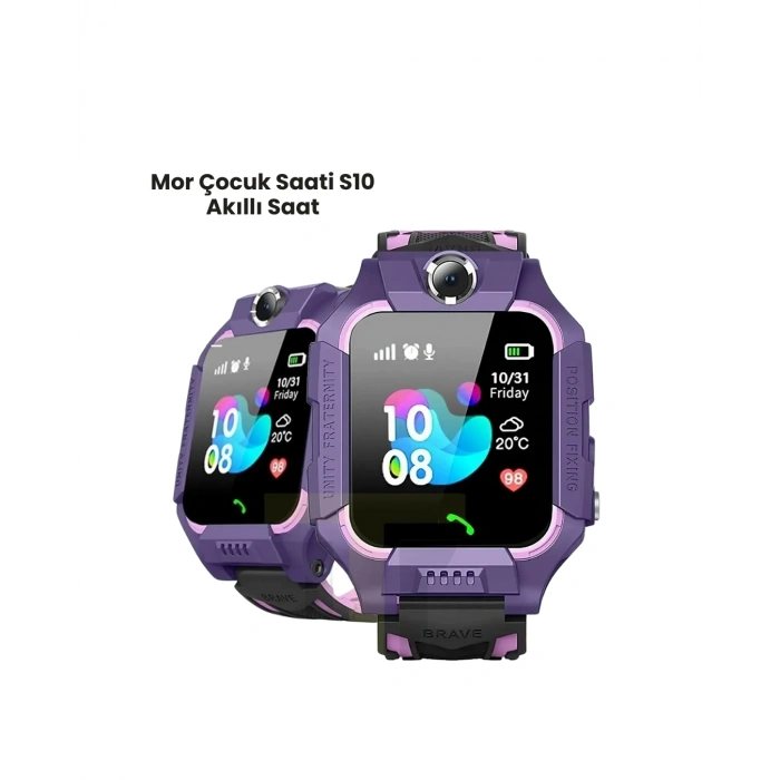 HERŞEYTREND S10 Mor Akıllı Çocuk Saati