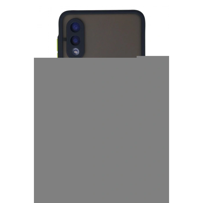 LitaeTrend Samsung Galaxy A02 Kılıf Montreal Silikon Kapak - Lacivert