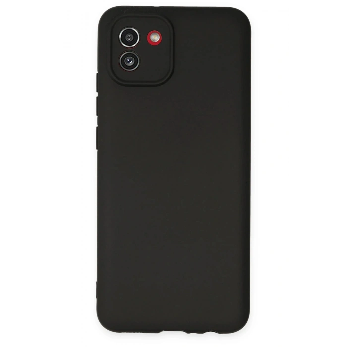 LitaeTrend Samsung Galaxy A03 Kılıf First Silikon - Siyah