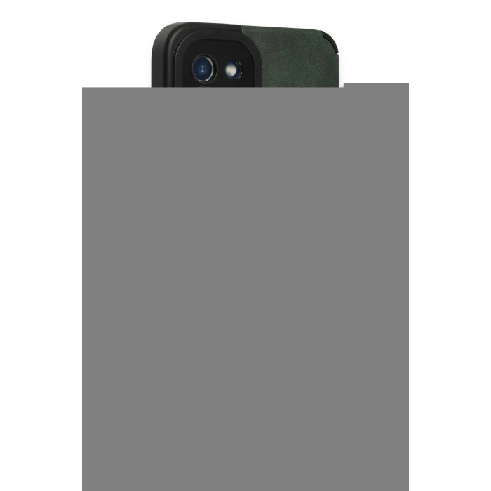 LitaeTrend Samsung Galaxy A03 Kılıf Loop Deri Silikon - Yeşil