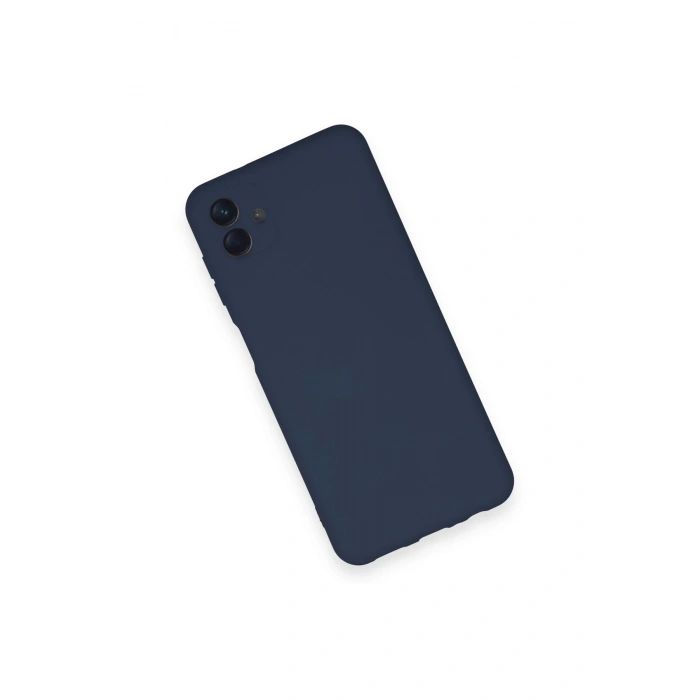 LitaeTrend Samsung Galaxy A04 Kılıf Nano içi Kadife Silikon - Lacivert