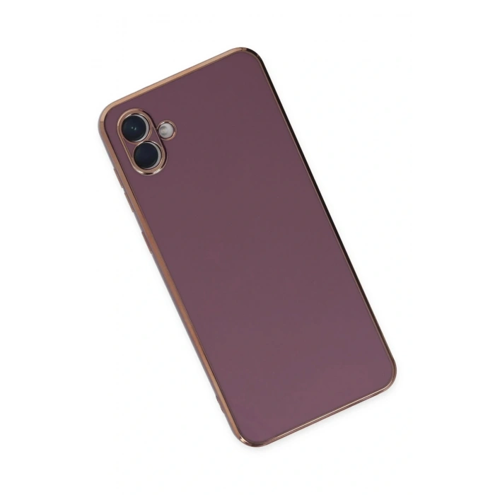 LitaeTrend Samsung Galaxy A04 Kılıf Volet Silikon - Mor