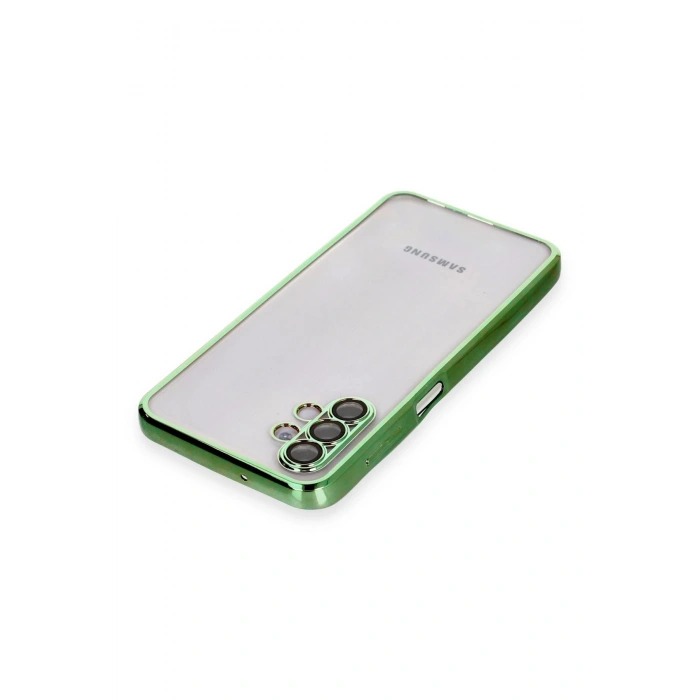 LitaeTrend Samsung Galaxy A04S Kılıf Lensli Silikon - Yeşil