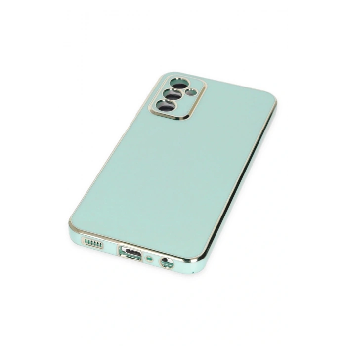 LitaeTrend Samsung Galaxy A04S Kılıf Volet Silikon - Açık Yeşil