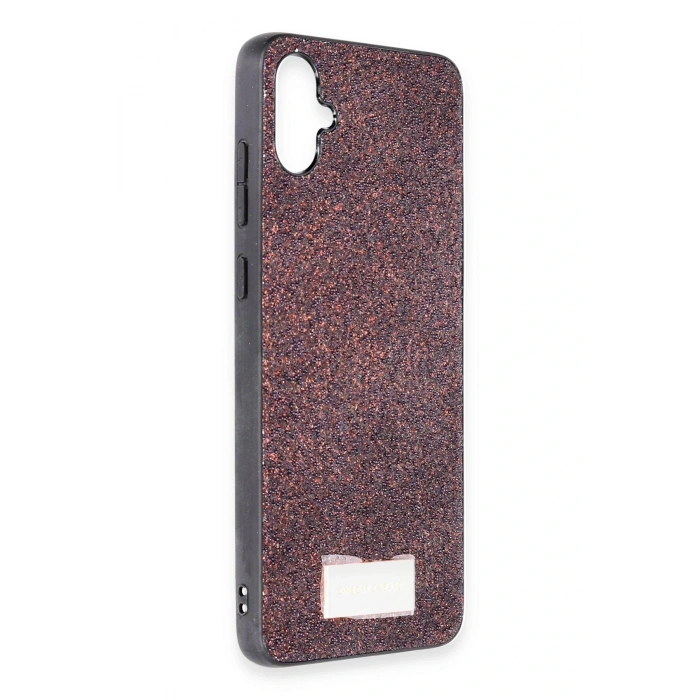 LitaeTrend Samsung Galaxy A05 Bright Simli Kapak - Derin Mor