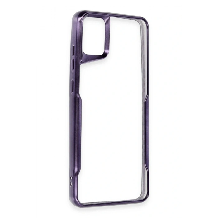 LitaeTrend Samsung Galaxy A05 Kılıf Boyi Silikon Kapak - Derin Mor