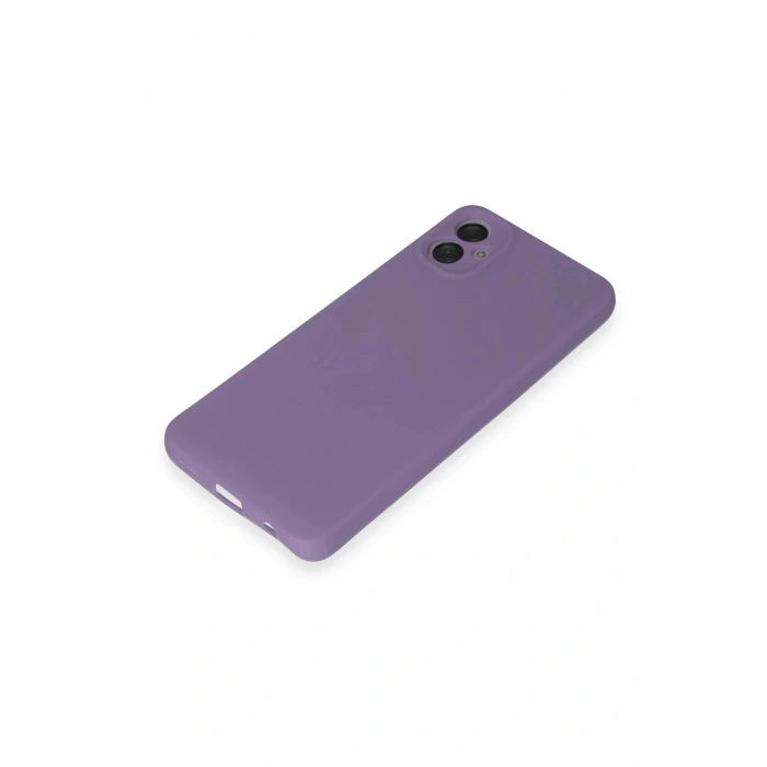 LitaeTrend Samsung Galaxy A05 Kılıf First Silikon - Lila