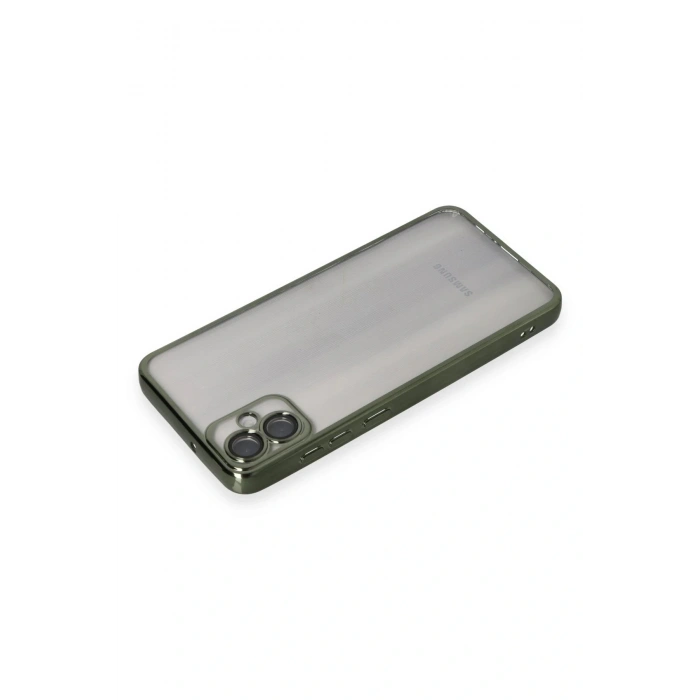 LitaeTrend Samsung Galaxy A05 Kılıf Lensli Silikon - Yeşil