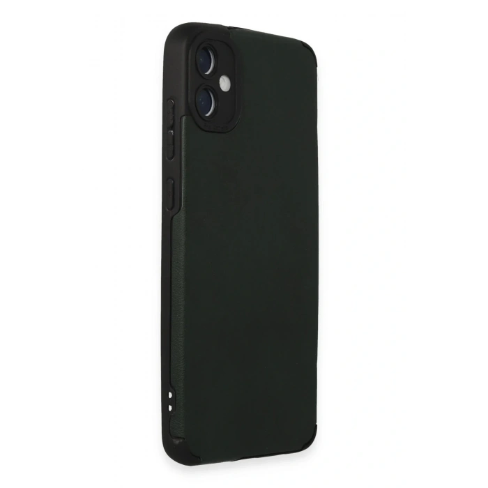 LitaeTrend Samsung Galaxy A05 Kılıf Loop Deri Silikon - Yeşil