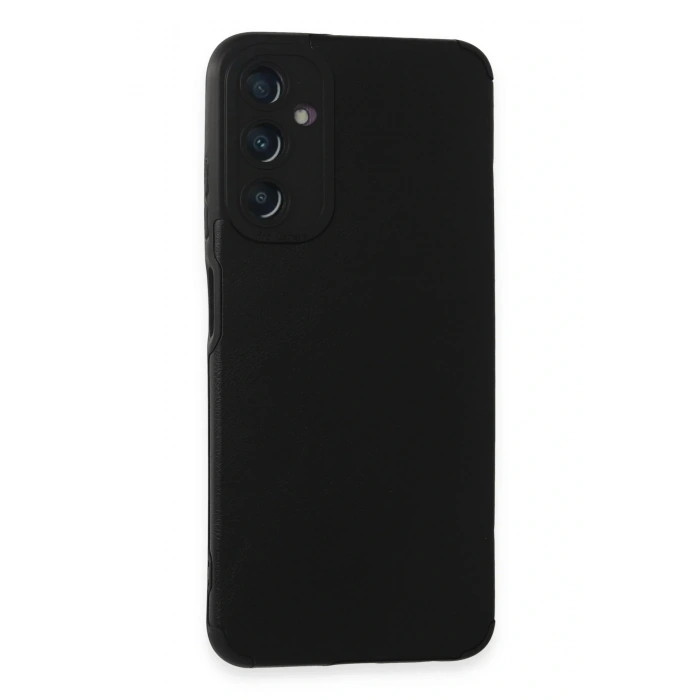 LitaeTrend Samsung Galaxy A05S Kılıf Loop Deri Silikon - Siyah