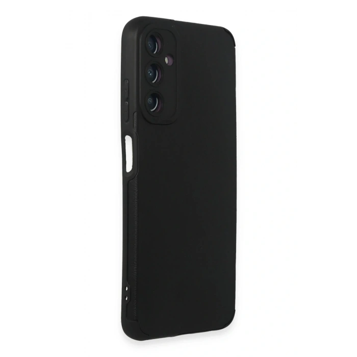 LitaeTrend Samsung Galaxy A05S Kılıf Loop Deri Silikon - Siyah