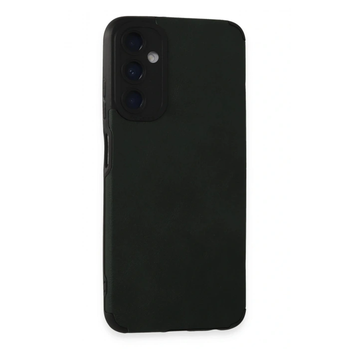 LitaeTrend Samsung Galaxy A05S Kılıf Loop Deri Silikon - Yeşil