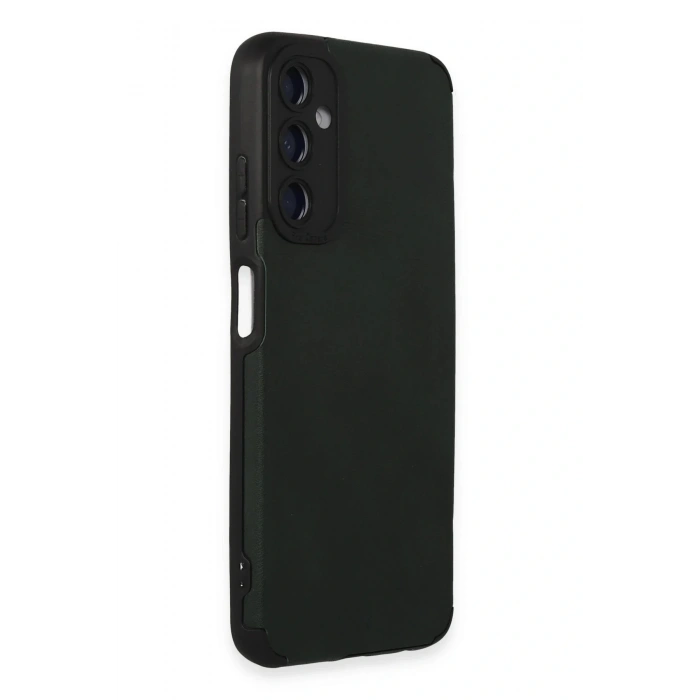 LitaeTrend Samsung Galaxy A05S Kılıf Loop Deri Silikon - Yeşil