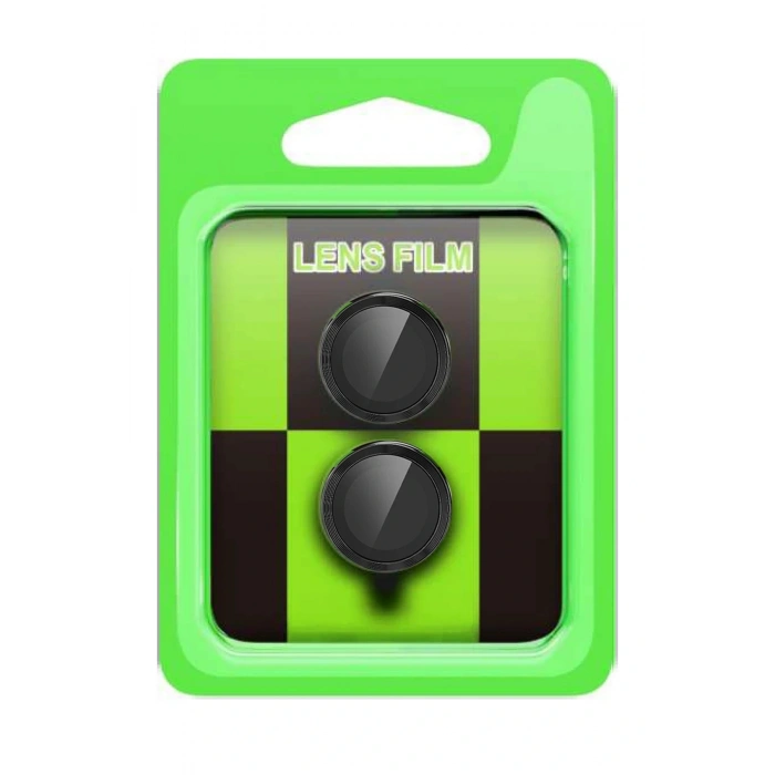 LitaeTrend Samsung Galaxy A07 Raze Metal Kamera Lens - Siyah