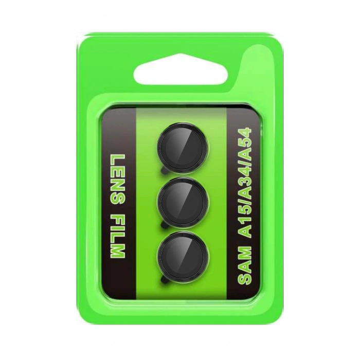 LitaeTrend Samsung Galaxy A15 4G Raze Metal Kamera Lens - Siyah