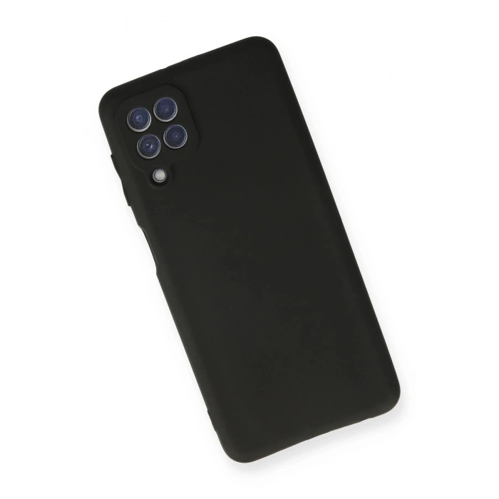LitaeTrend Samsung Galaxy A22 Kılıf First Silikon - Siyah
