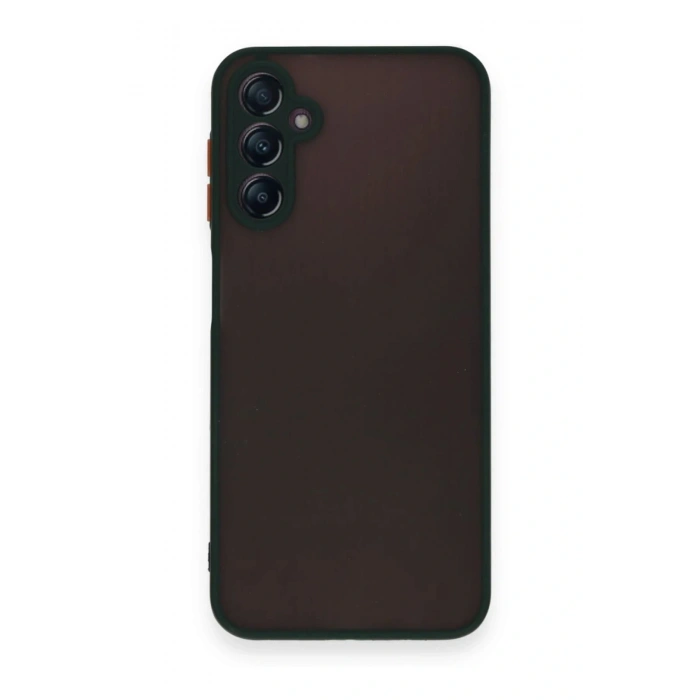 LitaeTrend Samsung Galaxy A55 5G Kılıf Montreal Silikon Kapak - Siyah