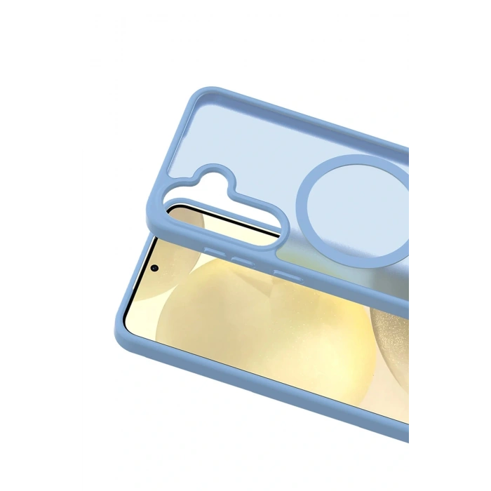 LitaeTrend Samsung Galaxy A56 Jota Magsafe Kapak - Açık Mavi