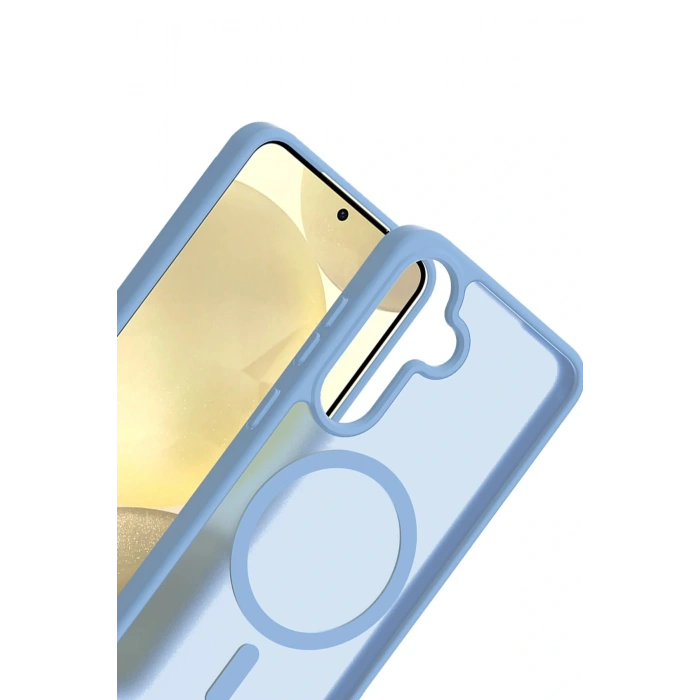 LitaeTrend Samsung Galaxy A56 Jota Magsafe Kapak - Açık Mavi