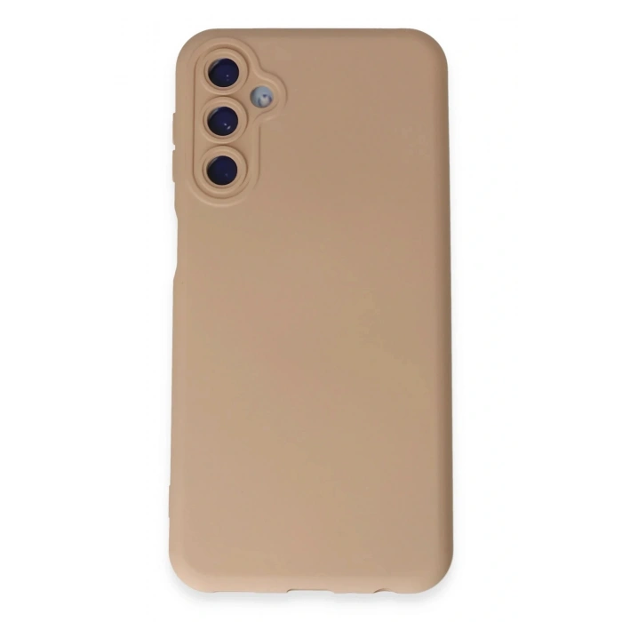 LitaeTrend Samsung Galaxy M14 5G Kılıf Nano içi Kadife Silikon - Pudra