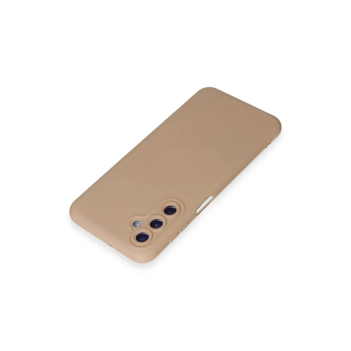 LitaeTrend Samsung Galaxy M14 5G Kılıf Nano içi Kadife Silikon - Pudra