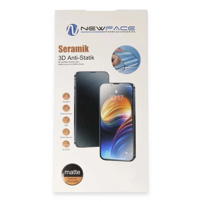 LitaeTrend Samsung Galaxy M15 3D Antistatik Mat Seramik Nano Ekran Koruyucu
