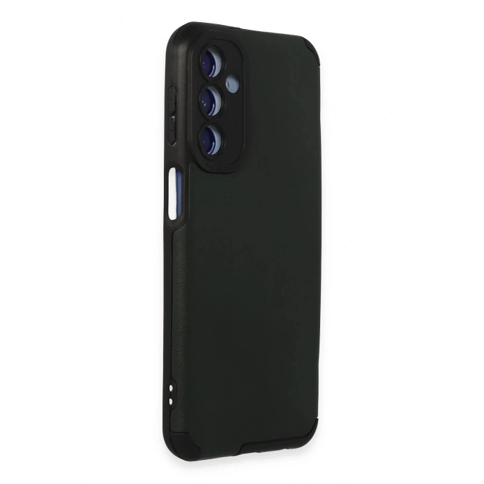 LitaeTrend Samsung Galaxy M34 5G Kılıf Loop Deri Silikon - Yeşil