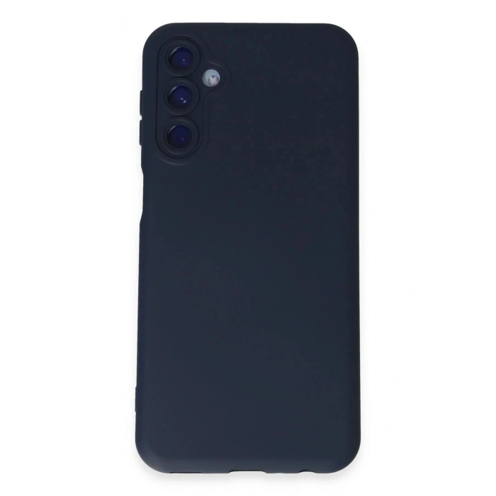 LitaeTrend Samsung Galaxy M34 5G Kılıf Nano içi Kadife Silikon - Lacivert