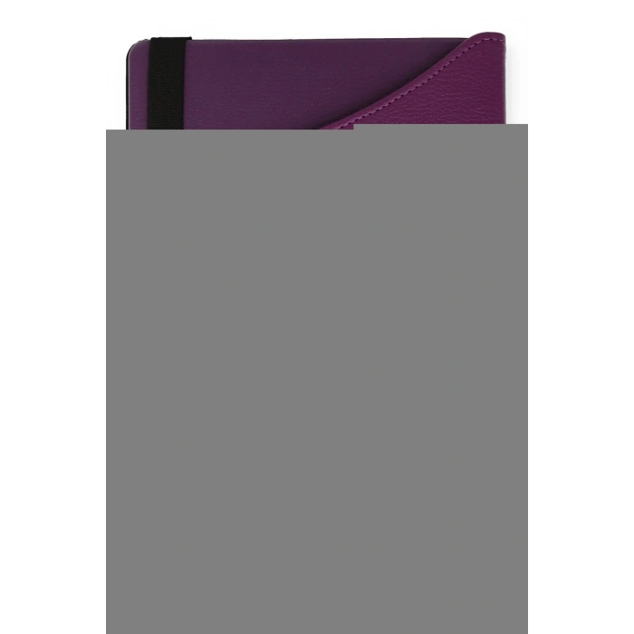 LitaeTrend Samsung Galaxy P610 Tab S6 Lite 10.4 Kılıf 360 Tablet Deri Kılıf - Mürdüm