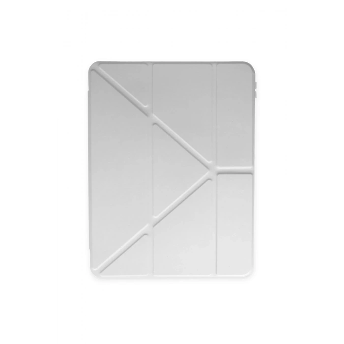 LitaeTrend Samsung Galaxy P610 Tab S6 Lite 10.4 Kılıf Kalemlikli Mars Tablet Kılıfı - Gri