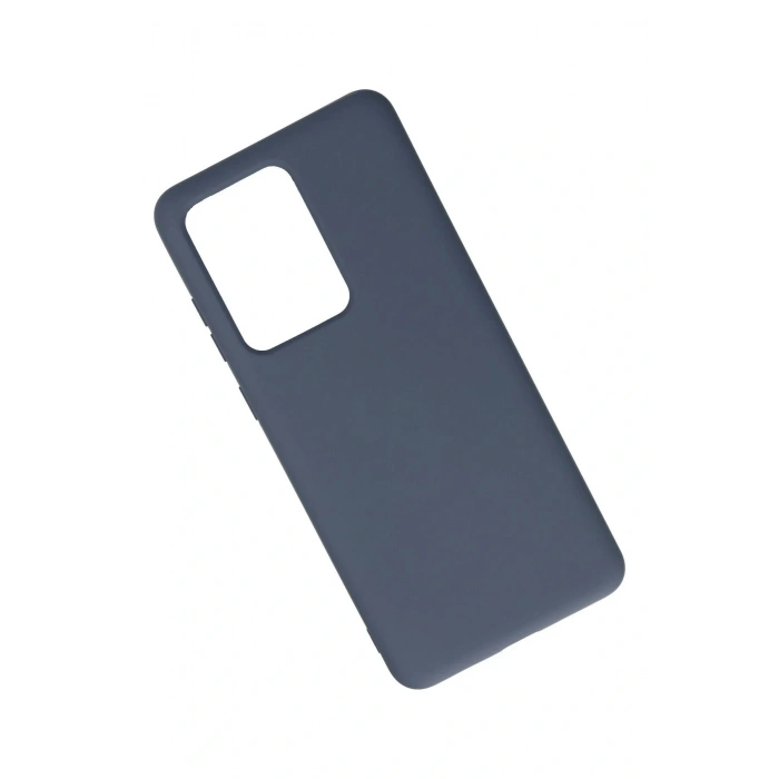 LitaeTrend Samsung Galaxy S20 Ultra Kılıf Nano içi Kadife Silikon - Gri