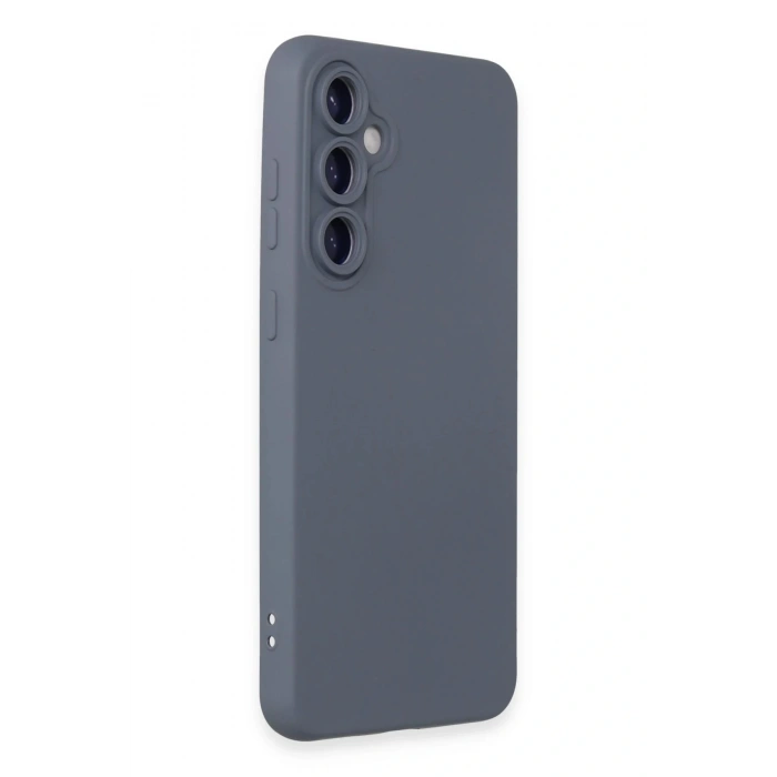 LitaeTrend Samsung Galaxy S23 FE Kılıf Nano içi Kadife Silikon - Gri