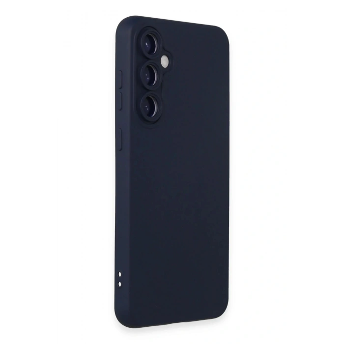 LitaeTrend Samsung Galaxy S23 FE Kılıf Nano içi Kadife Silikon - Lacivert