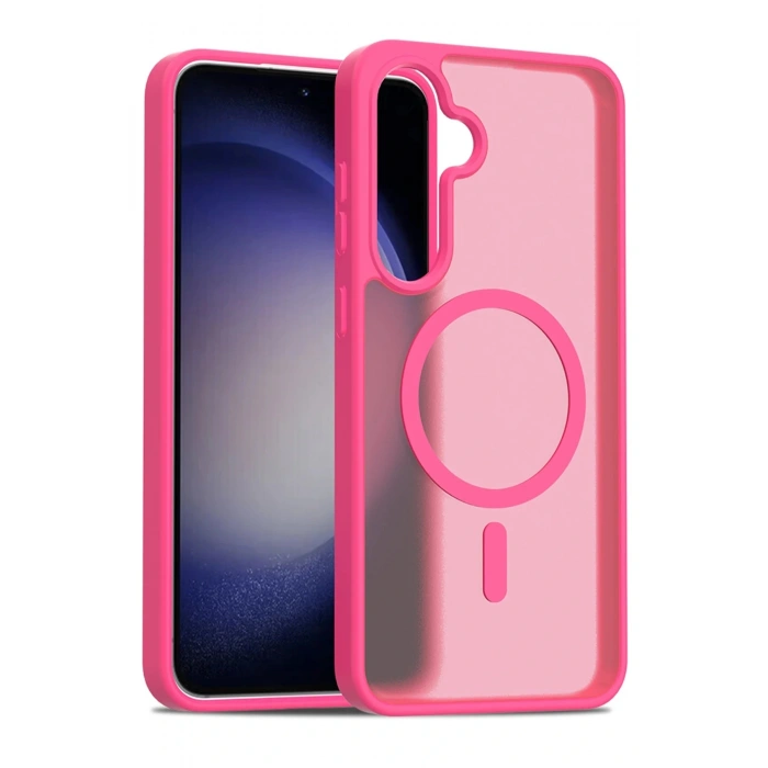 LitaeTrend Samsung Galaxy S24 FE Jota Magsafe Kapak - Rose