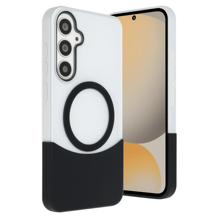 LitaeTrend Samsung Galaxy S24 FE Velar Magsafe Kapak - Siyah