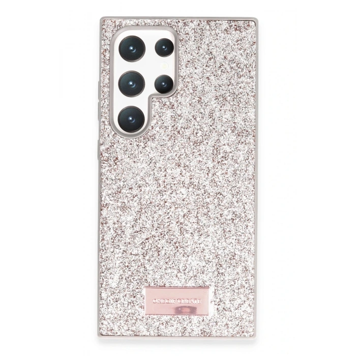 LitaeTrend Samsung Galaxy S24 Ultra Bright Simli Kapak - Gold