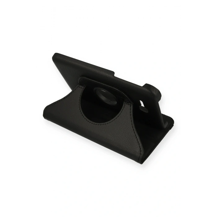 LitaeTrend Samsung Galaxy T110 / T113 Tab 3 Lite 7 Kılıf 360 Tablet Deri Kılıf - Siyah