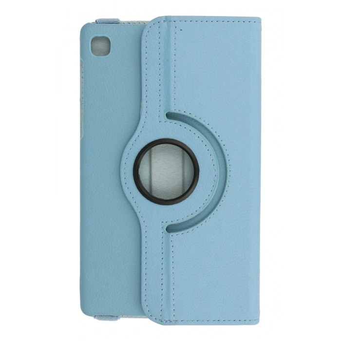 LitaeTrend Samsung Galaxy T220 Tab A7 Lite 8.7 Kılıf 360 Tablet Deri Kılıf - Turkuaz