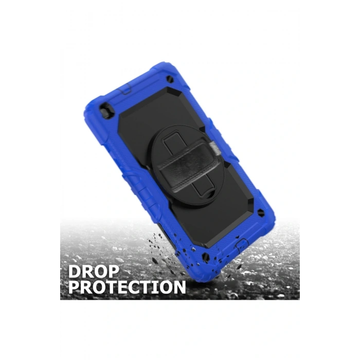 LitaeTrend Samsung Galaxy T290 Tab A 8 Kılıf Pars Tablet Kapak - Mavi